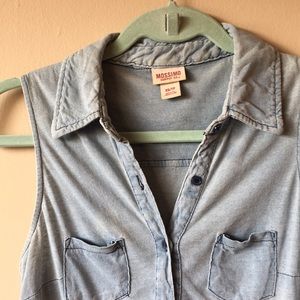 Light Chambray Button Down